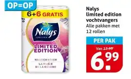 Hoogvliet Nalys limited edition vochtvangers aanbieding