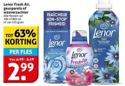 Hoogvliet Lenor Fresh Air, geurparels of wasverzachter aanbieding