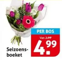 Hoogvliet Seizoens boeket aanbieding