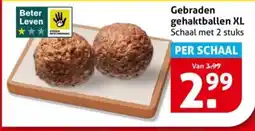 Hoogvliet Gebraden gehaktballen XL aanbieding