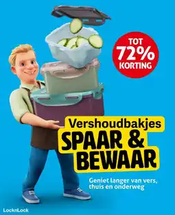 Hoogvliet Vershoudbakjes spaar & bewaar aanbieding