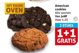 Hoogvliet American cookies aanbieding