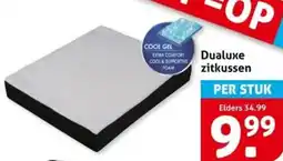 Hoogvliet Dualuxe zitkussen aanbieding
