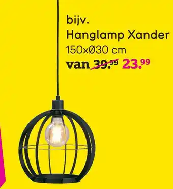 Leen Bakker Hanglamp Xander aanbieding