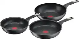 Coolblue Tefal Unlimited Koekenpannenset 24 + 28 cm + Wokpan 28 cm aanbieding