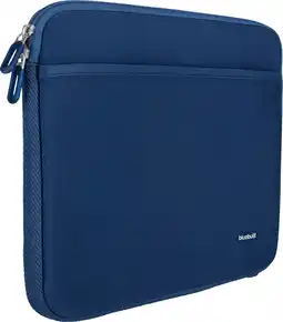 Coolblue BlueBuilt Laptophoes breedte 36 cm 15-16 inch S Blauw aanbieding