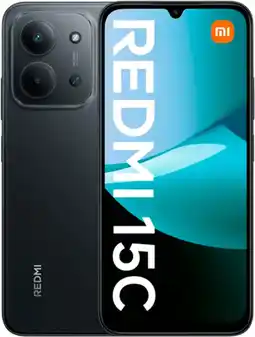 Coolblue Redmi 15C 256GB Zwart 4G aanbieding