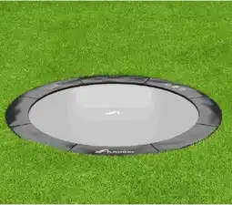 Bol.com Akrobat Trampoline Primus Flat to the Ground - 430 cm - Rond - Zwart aanbieding