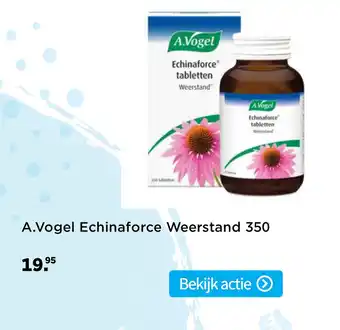 Plein.nl A.Vogel Echinaforce Weerstand 350 aanbieding