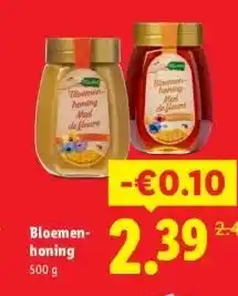 Lidl Bloemen- honing aanbieding
