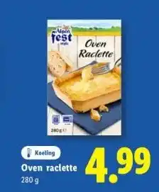 Lidl Oven raclette aanbieding