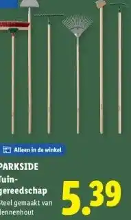 Lidl PARKSIDE Tuin- gereedschap aanbieding