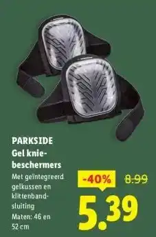 Lidl PARKSIDE Gel knie-beschermers aanbieding
