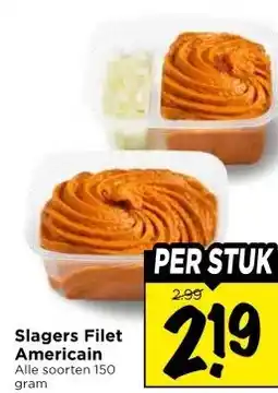 Vomar Voordeelmarkt Slagers Filet Americain aanbieding