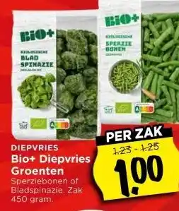 Vomar Voordeelmarkt DIEPVRIES Bio+ Diepvries Groenten aanbieding