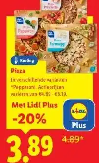 Lidl Pizza aanbieding