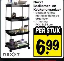 Vomar Voordeelmarkt Nexxt Badkamer- en Keukenorganizer aanbieding