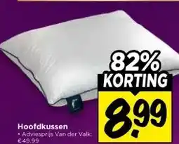 Vomar Voordeelmarkt Hoofdkussen aanbieding