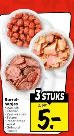 Vomar Voordeelmarkt Borrel- hapjes aanbieding