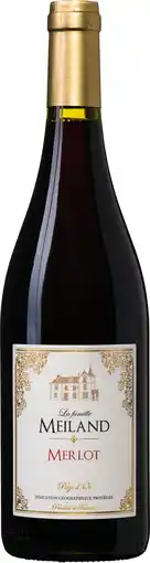 Wijnvoordeel La famille Meiland Merlot aanbieding
