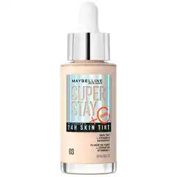 Trekpleister Maybelline New York SuperStay 24H Skin Tint 3 Foundation aanbieding