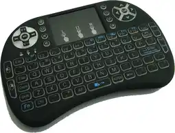 Bol.com Pride Kings Draadloos Mini Toetsenbord | LED Backlight keyboard | Oplaadbaar | USB Plug & Play aanbieding