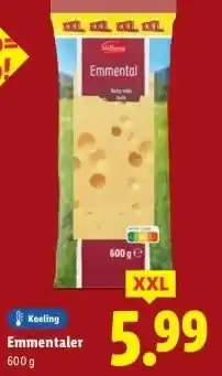 Lidl Emmentaler aanbieding