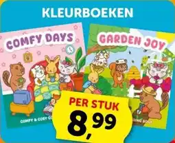 Boekenvoordeel Kleurboeken aanbieding