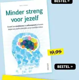 Boekenvoordeel Minder streng voor jezelf aanbieding
