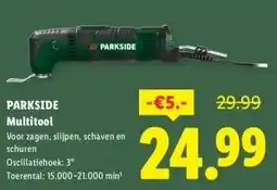 Lidl PARKSIDE Multitool aanbieding