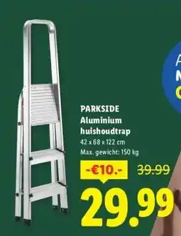 Lidl PARKSIDE Aluminium huishoudtrap aanbieding