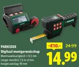 Lidl PARKSIDE Digitaal meetgereedschap aanbieding