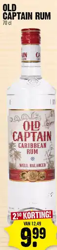 Super Dirck 3 OLD CAPTAIN RUM aanbieding