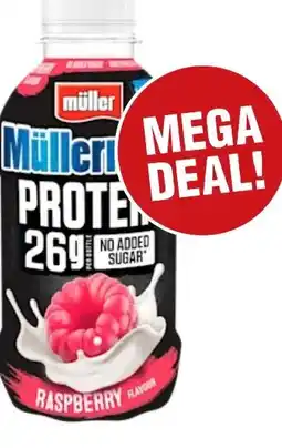 Budget Food Müllermilk Framboos aanbieding