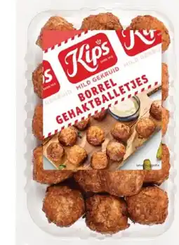 Budget Food Kips Borrel Gehaktballetjes Mild Gekruid aanbieding