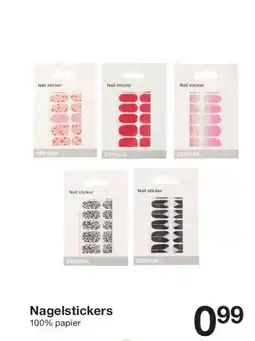 Zeeman Nagelstickers aanbieding