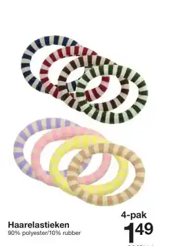 Zeeman Haarelastieken aanbieding