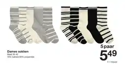 Zeeman Dames sokken aanbieding