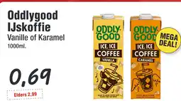 Budget Food Oddlygood IJskoffie Vanille of Karamel aanbieding
