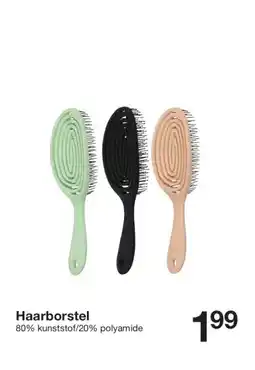 Zeeman Haarborstel aanbieding
