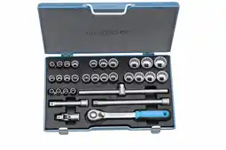 Conrad Gedore 2546043 Dopsleutelset Metrisch 1/2 (12.5 mm) 31-delig aanbieding