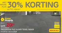 Praxis DECOMODE PVC VLOER TEGEL SENSE aanbieding