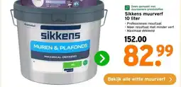 GAMMA Sikkens muurverf 10 liter aanbieding