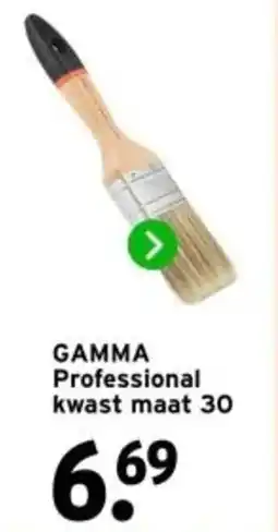 GAMMA GAMMA Professional kwast maat 30 aanbieding