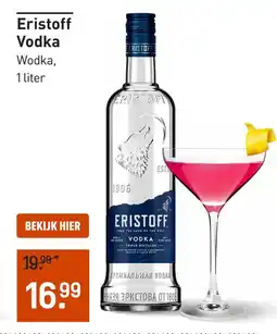 Gall & Gall Eristoff Vodka aanbieding