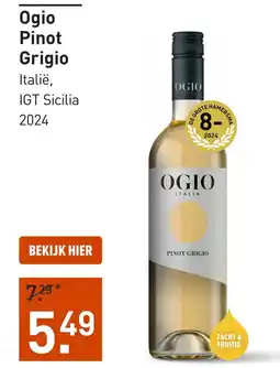 Gall & Gall Ogio Pinot Grigio aanbieding