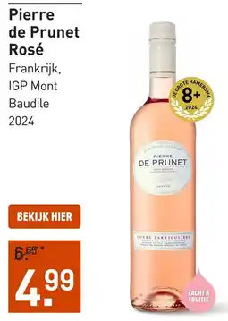 Gall & Gall Pierre de Prunet Rosé aanbieding