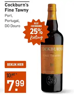 Gall & Gall Cockburn's Fine Tawny aanbieding