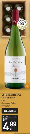 Gall & Gall La Palma Reserva Chardonny aanbieding