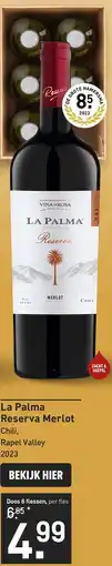 Gall & Gall La Palma Reserva Merlot aanbieding